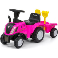 Milly Mally Ride-on Vehicle New Holland T7 Tractor Pink