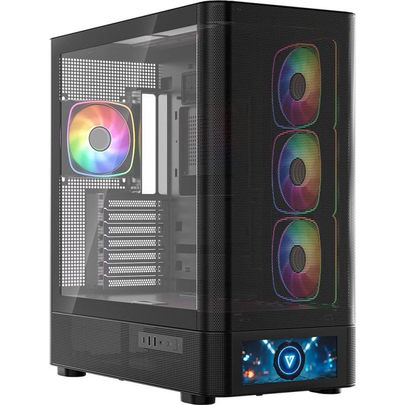 Modecom PC case Volcano AQ500 ARGB MIDI BLACK