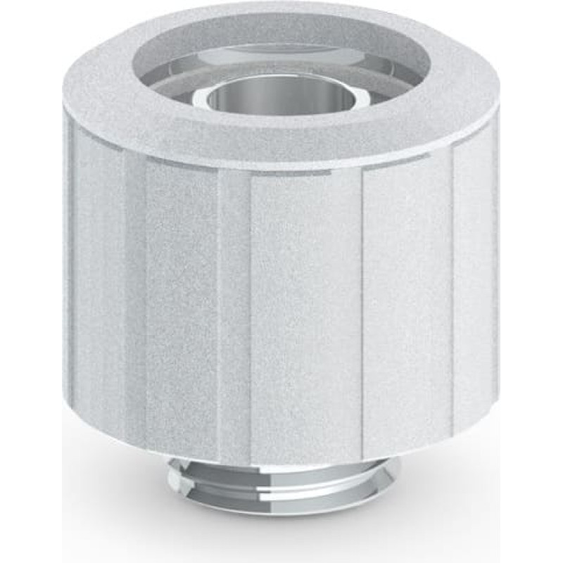 Bitspower Bitspower Artemis Złącze proste G1/4 cal AG na 16/10mm Piaskowane srebrny