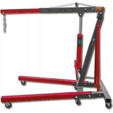 Forcekraft Żuraw warsztatowy 2t hydrauliczny składany podnośnik (max. dł.wysięgnika: 1500mm, podnoszenia 2300mm) (2 paczki)