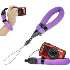 Noname Pływająca opaska pasek Uchwyt wypornościowy na rękę Bojka do Aparatu Kamery / ST-8P / Fioletowy