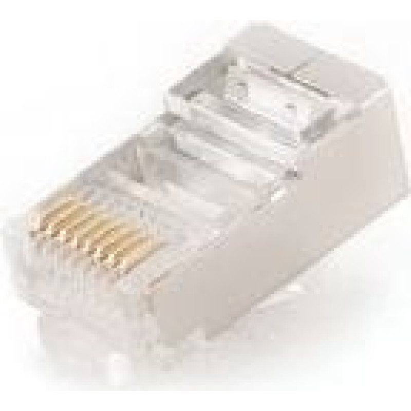 Gembird PLUG5SP/100 wire connector RJ-45 Transparent