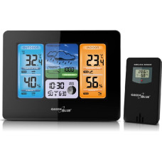 Greenblue GB526 digital weather station Black Battery