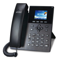 Planet High Definition Color POE IP phone Black 6 lines LCD