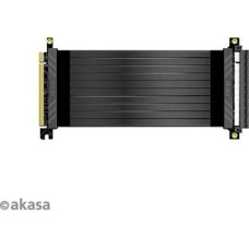 Akasa Riser Black X3 Premium PCIe 3.0 x 16, 0,3m, Czarny (AK-CBPE01-30B)