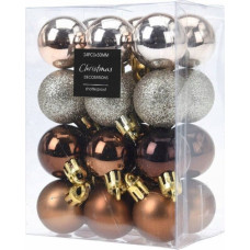 Home Styling Collection Zestaw bombek choinkowych, Ø 3 cm, 24 sztuki
