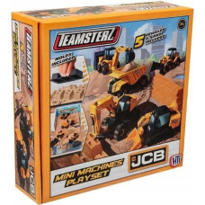 Teamsterz JCB MINI MACHINES Playset with sand and 5 cars