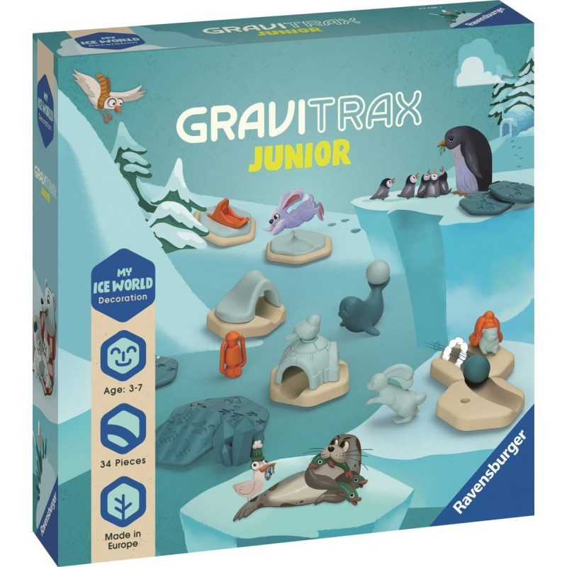 Ravensburger Gravitrax Junior - estaw uzupełniający Lodowa...