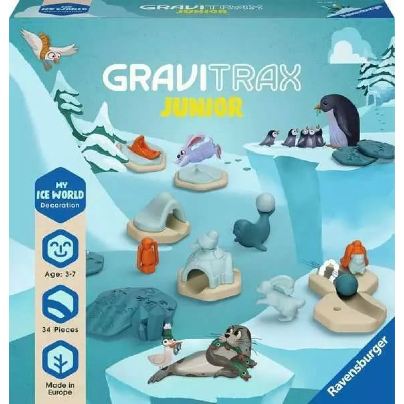 Ravensburger Gravitrax Junior - estaw uzupełniający Lodowa...