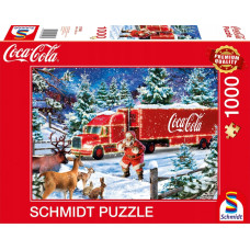 Schmidt Spiele Schmidt Spiele Coca Cola: Christmas Truck, Puzzle (1000 pieces)