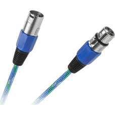 Noname Kabel XLR - XLR 5m niebieski (KPO2754-5)