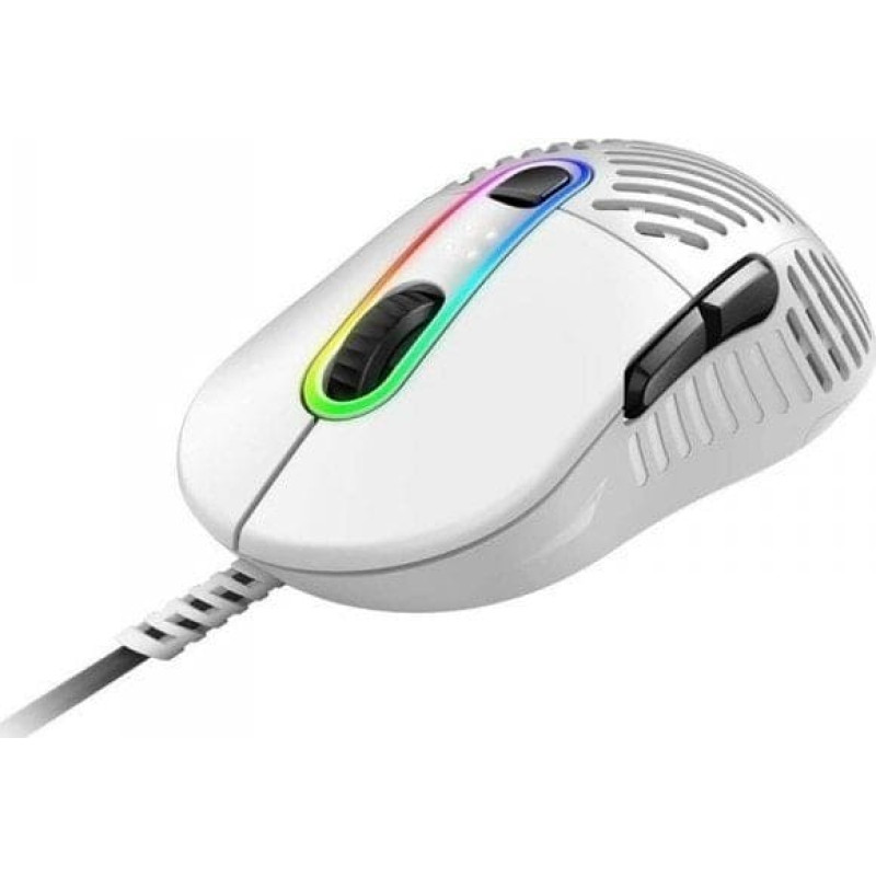 Mountain Mysz Mountain MOUNTAIN Makalu 67 Gaming-Maus - weiß/schwarz