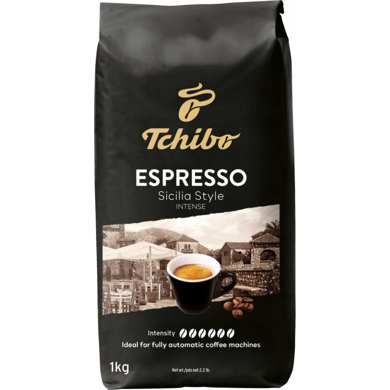 Tchibo Kawa ziarnista Tchibo Espresso Sicilia Style Intense Roast 1 kg