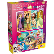 Lisciani DISNEY PUZZLE DF MAXIFLOOR 2X60 PRINCESS