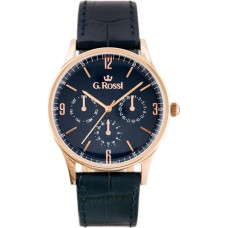 Gino Rossi Zegarek Gino Rossi Zegarek  10737A-6F3 (zg258f) blue/r.g. uniwersalny