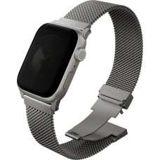 Uniq Dante Pro Apple Watch Strap 42/41/40mm Stainless Steel Titanium Silver