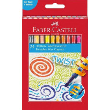 Faber-Castell Kredki woskowe wykręcane 24szt