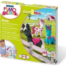 Staedtler Zestaw Fimo Kids Form&Play 4 x 42g Kucyki