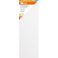 Happy Color Podobrazie bawełniane 50x70 impregnowane białe tablica malarska MDF 4mm