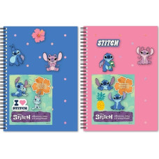 Beniamin Notes na spirali A5/80K kratka Stitch mix