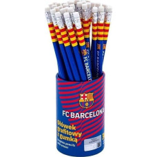 Astra Ołówki grafitowe z gumką FC Barcelona (36szt)ASTRA