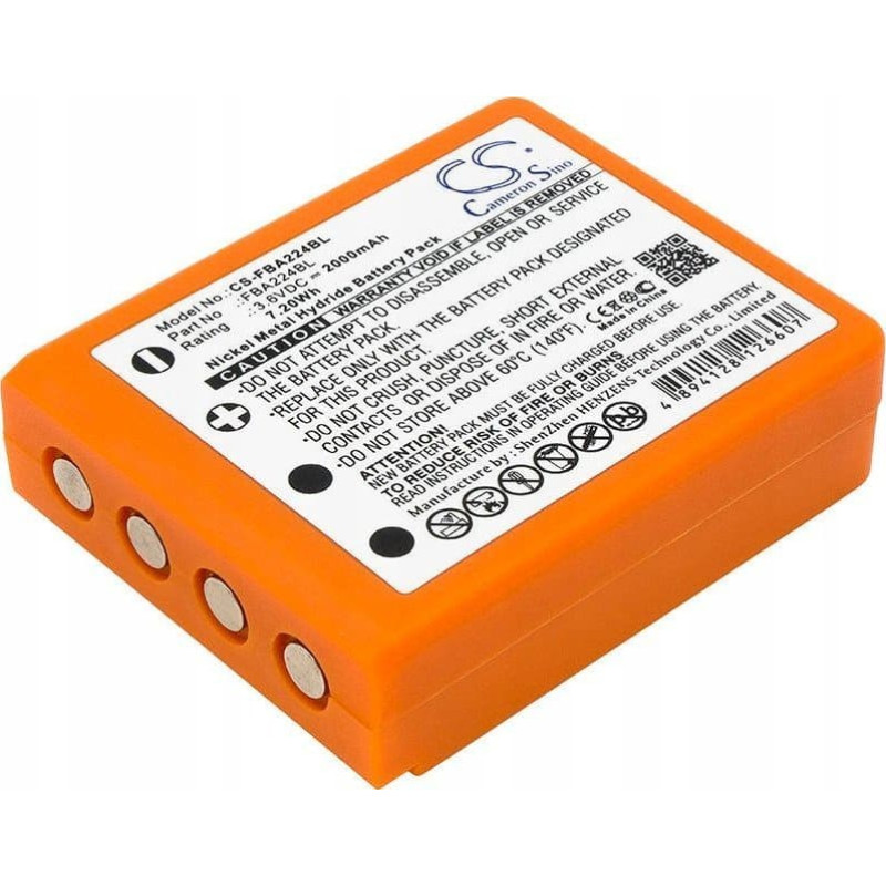 Honeywell Bateria do HBC BA223031 3,6V2000mAh FUB6 zamiennik
