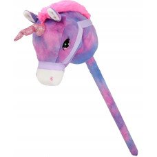 Mega Creative PLUSZAK JEDNOROZEC NA KIJU Z GLOS 80CM MIX3 MC50