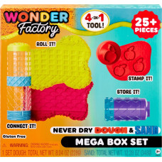 MGA Wonder Factory Never Dry Dough & Sand Mega Box Set 595298