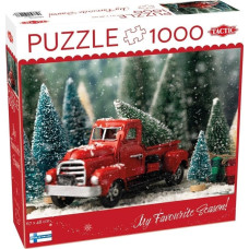 Tactic Puzzle 1000 Christmas Tree Miniature