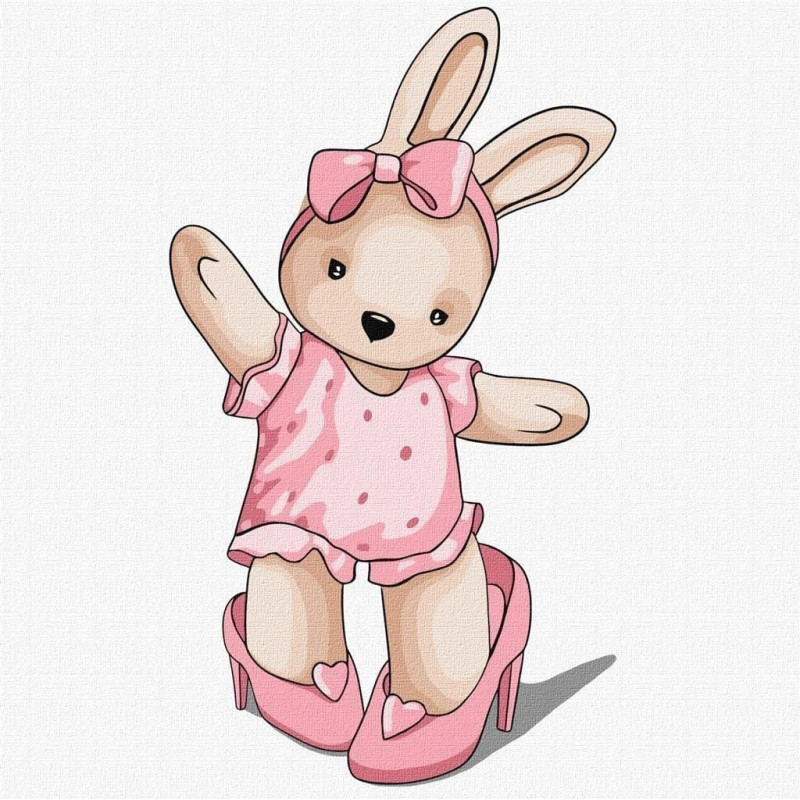 Ideyka Malowanie po numerach - Little Fashionista Kids
