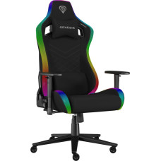 Genesis FOTEL GAMINGOWY GENESIS TRIT 660 RGB CZARNY