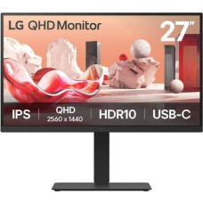 LG Dis 27 LG 27BA75QB-B Business QHD IPS Black