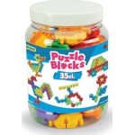 Wader Klocki puzzle słoik 35 elementów (41950)