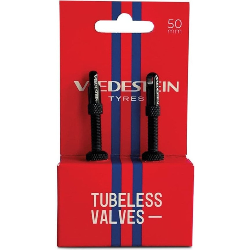 Vredestein Zaworki tubeless VREDESTEIN TUBELESS VALVES 70mm, Czarne (NEW)