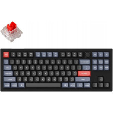 Keychron - V3 QMK Custom Mechanical Keyboard - Klawiatura mechaniczna Carbon Black Keychron K Pro Red Fully Assembled Knob