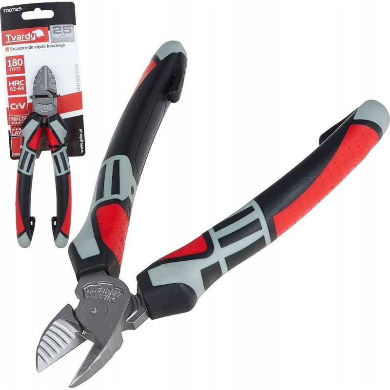 Tvardy Szczypce do cięcia bocznego 180mm CrV (6/60)