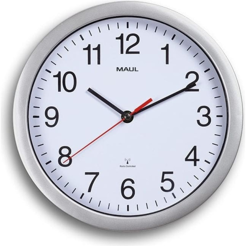 Maul Wanduhr MAULrun 25 inkl. Batterien