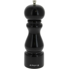 De Buyer RUMBA Młynek do soli 20 cm czarny lakierowany