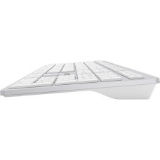 A4Tech Klawiatura A4Tech A4tech Klávesnice FX50, kancelářská klávesnice, membránová, bezdrátová, CZ/SK, Bílá