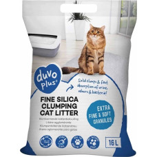 Duvo+ Silica Clumping Żwirek Silikonowy Dla Kota 6kg 16L