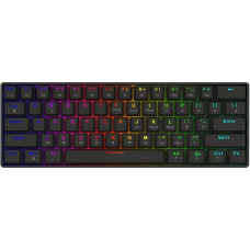 Savio BLACKOUT X2 PEACH klawiatura Gaming USB QWERTY Amerykański międzynarodowy Czarny
