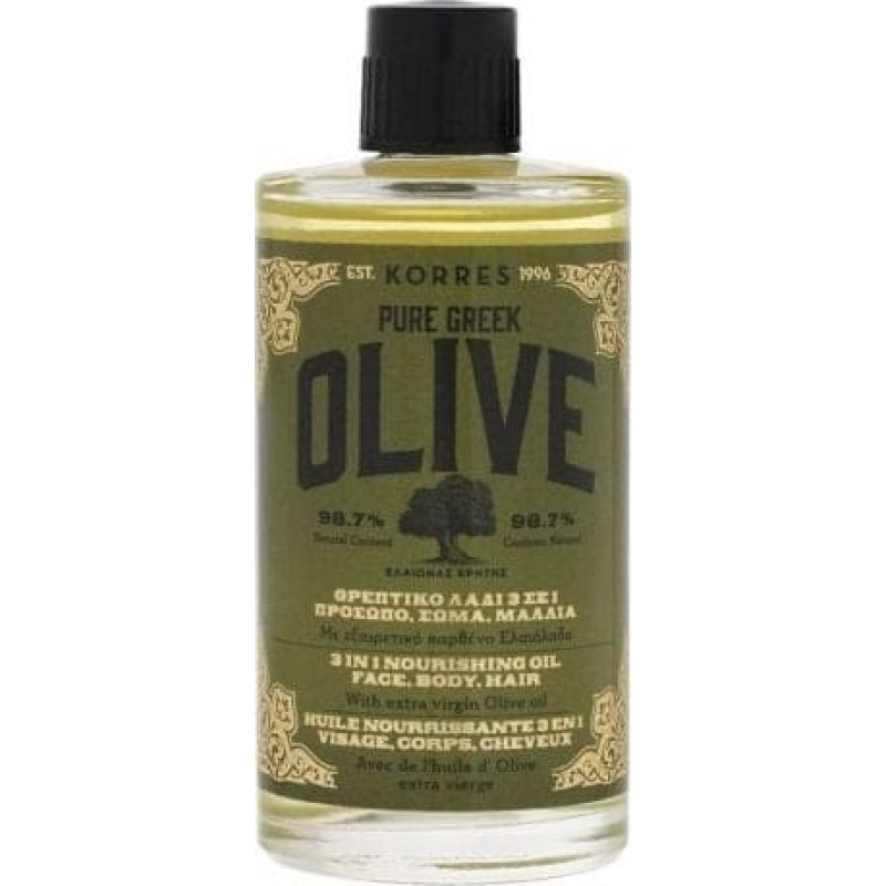Korres KORRES_Pure Greek Olive Nourishing Oil olejek nawilżający 100ml