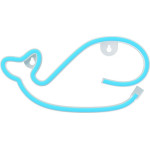 Telforceone Neon LED WIELORYB niebieski Bat + USB FLNE19 Forever Light