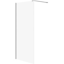 Cersanit (kabiny walk-in) Kabina prysznicowa walk-in MILLE chrom - (90x200) szkło transparentne (S161-006)