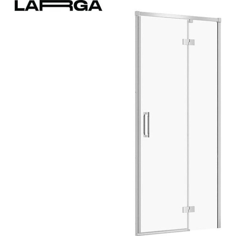 Cersanit S932-116 Drzwi Na Zawiasach Kabiny Prysznicowej Larga Chrom 90x195 Prawe TRANS. // KNC.DRZ-LARGA-90X195-TR-P