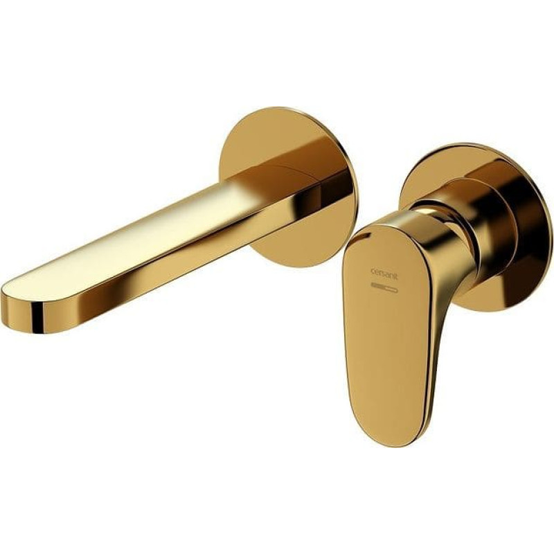 Cersanit Bateria umywalkowa Cersanit Inverto podtynkowa złoty (S951-299)