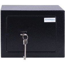 Donau Sejf manualny DONAU TECH, 230x170x170 mm, czarny
