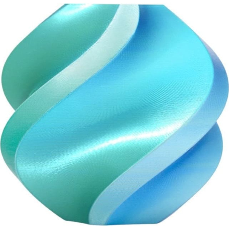 Bambulab Filament Bambu Lab PLA Silk Dual Color 1,75mm 1kg - w zestawie z wielorazową szpulą - Blue Hawaii}