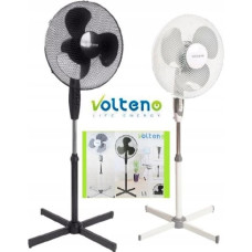 Volteno WENTYLATOR PODŁOGOWY BIAŁY 40cm PODSTAWA KRZYŻAK