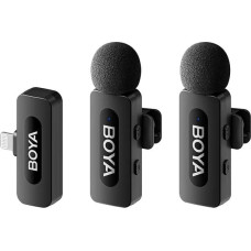 Boya BY-V2 V2.0 Ultra compact 2.4GHz wireless mic for lightning devices - 2TX+1RX